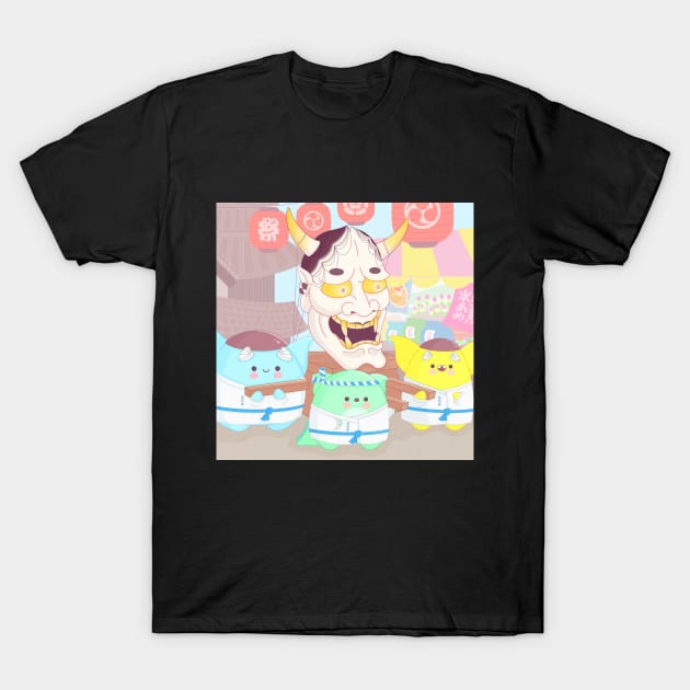 Kawaii Hannya Matsuri T-Shirt by Lani89